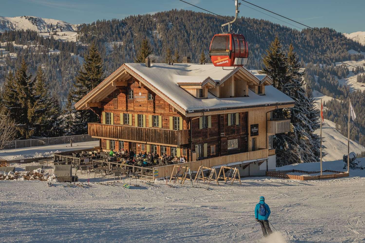 Rinderberg Swiss Alpine Lodge Цвайзиммен Экстерьер фото