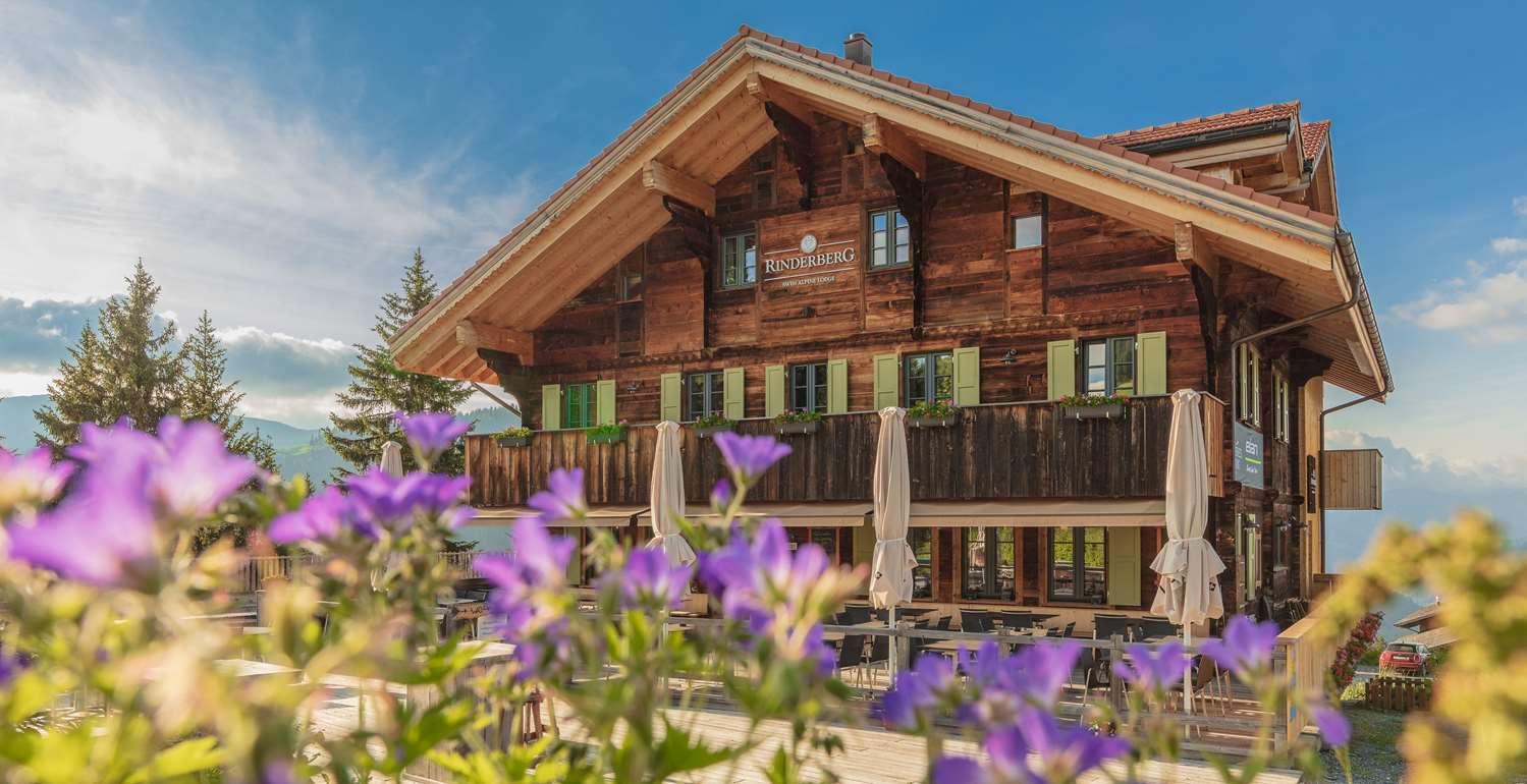 Rinderberg Swiss Alpine Lodge Цвайзиммен Экстерьер фото