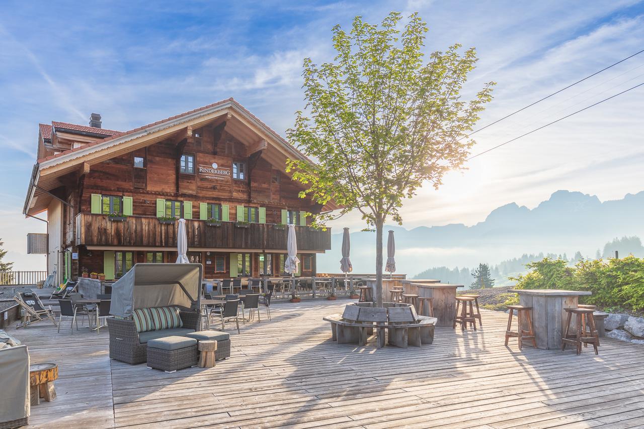 Rinderberg Swiss Alpine Lodge Цвайзиммен Экстерьер фото